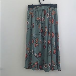 Zara Midi Wrap Skirt